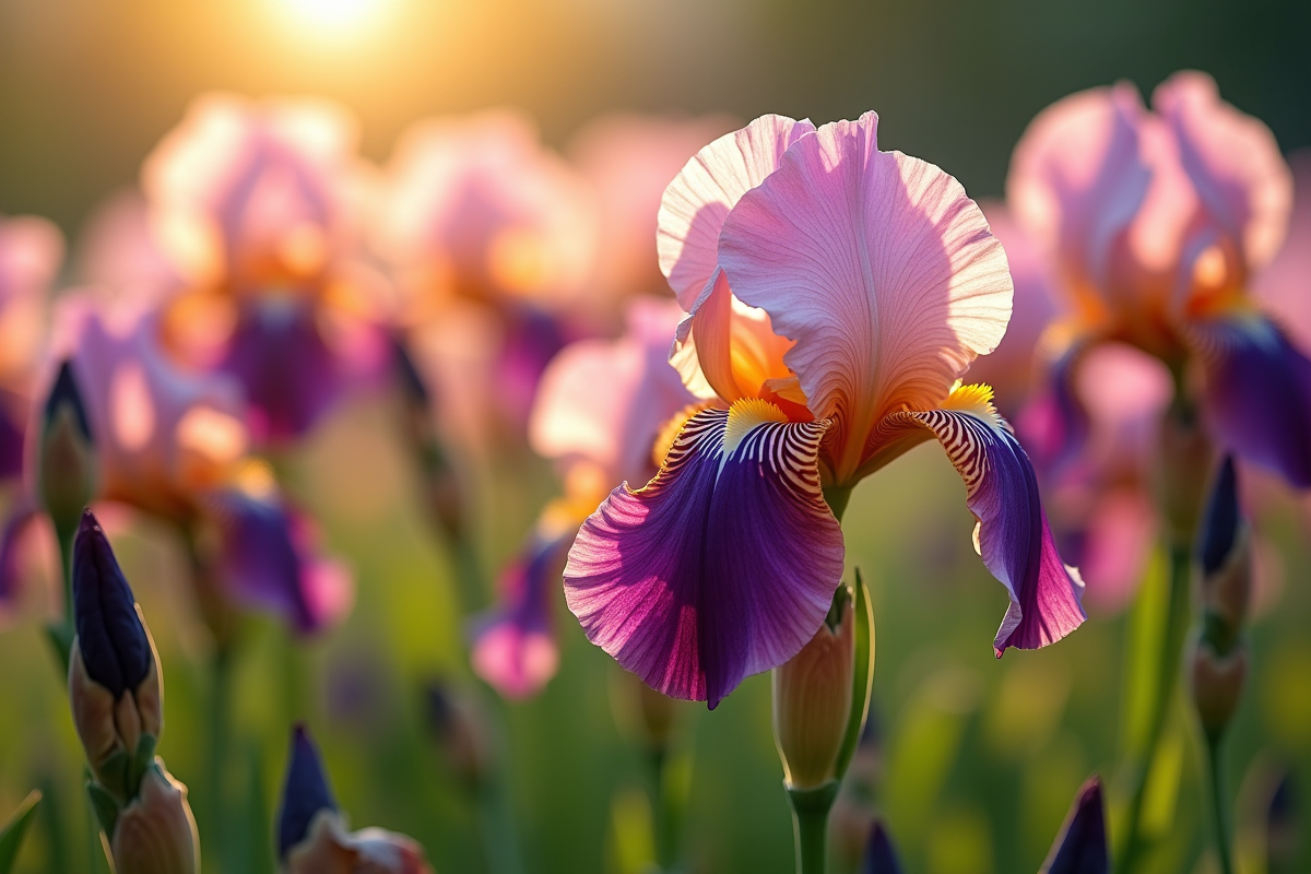 iris jardin