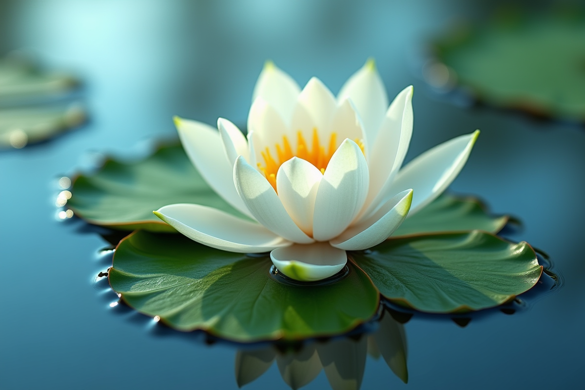 nénuphar eau